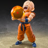 S.H.FIGUARTS DRAGON BALL Z KRILLIN SON GOKUS BEST FRIEND FIGURE AF