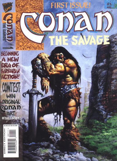 CONAN THE SAVAGE (1995) #1