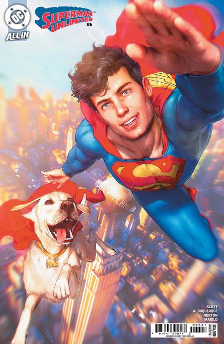 SUPERMAN UNLIMITED (2025) #6 CVR D TIAGO DA SILVA CARD STOCK VAR