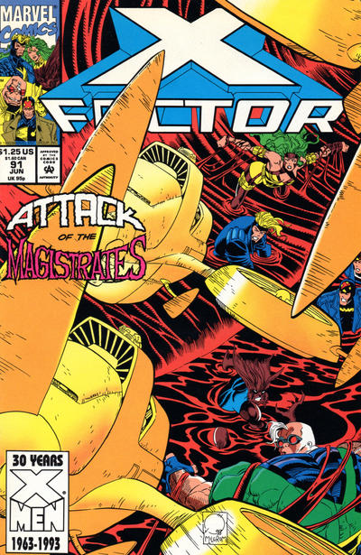 X-FACTOR (1986) #91