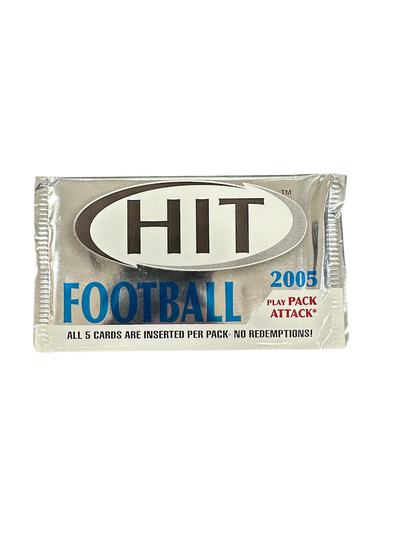 2005 SAGE HIT FOOTBALL NFL BOOSTER CARD PACK