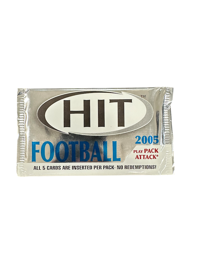 2005 SAGE HIT FOOTBALL NFL BOOSTER CARD PACK