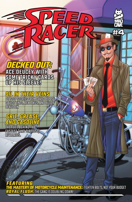 SPEED RACER (2025) #4 CVR C 10 COPY CHRIS BATISTA CAR MAGAZINE HOMAGE UNLOCK VAR