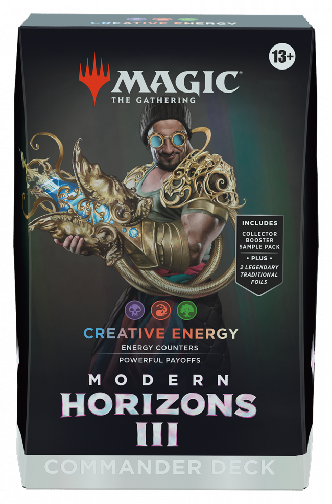 MAGIC: THE GATHERING MODERN HORIZONS 3 COMMANDER DECK CREATIVE ENERGY