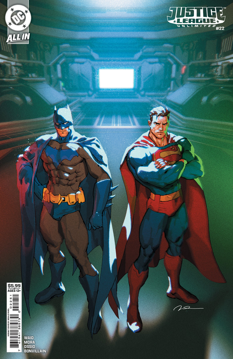 JUSTICE LEAGUE UNLIMITED (2024) #22 CVR E GERALD PAREL CARD STOCK VAR