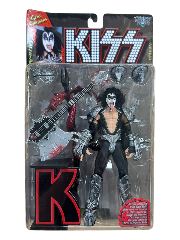 1997 MCFARLANE TOYS KISS ULTRA AF (WITH K.I.S.S LETTERS) - SET OF 4