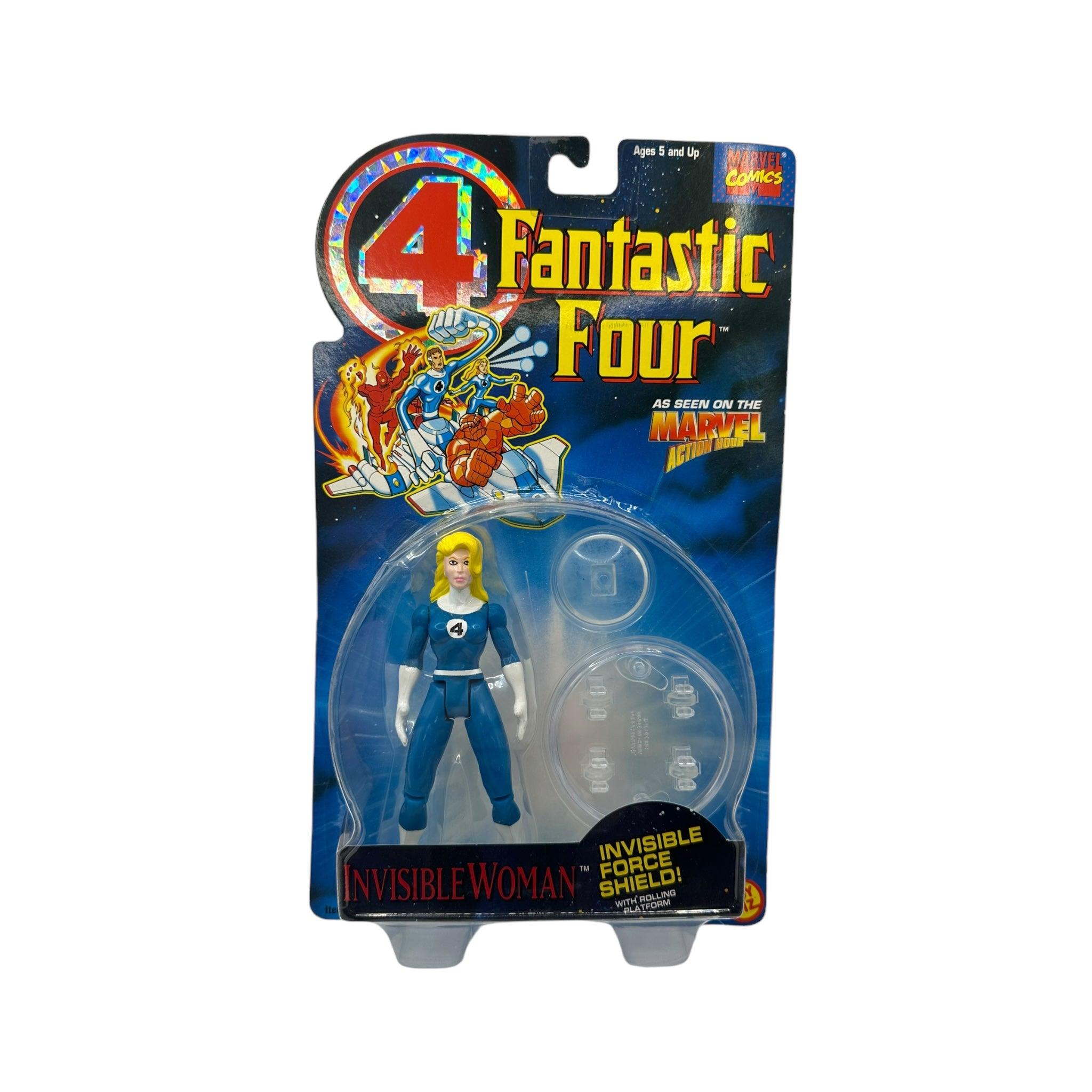 1995 TOYBIZ FANTASTIC FOUR SERIES 2 INVISIBLE WOMAN AF - Kings Comics