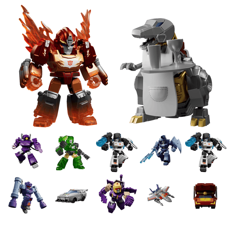BLOKEES TRANSFORMERS DEFENDER VERION 4 MINI MODEL (BLIND BOX)