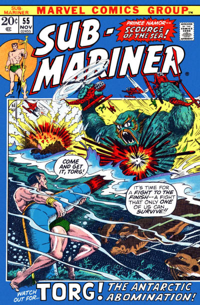 SUB-MARINER (1968) #55 (FN/VF)