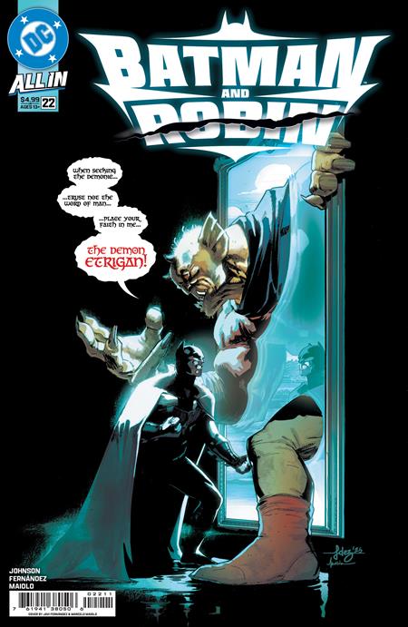 BATMAN AND ROBIN (2023) #22 CVR A JAVIER FERNANDEZ