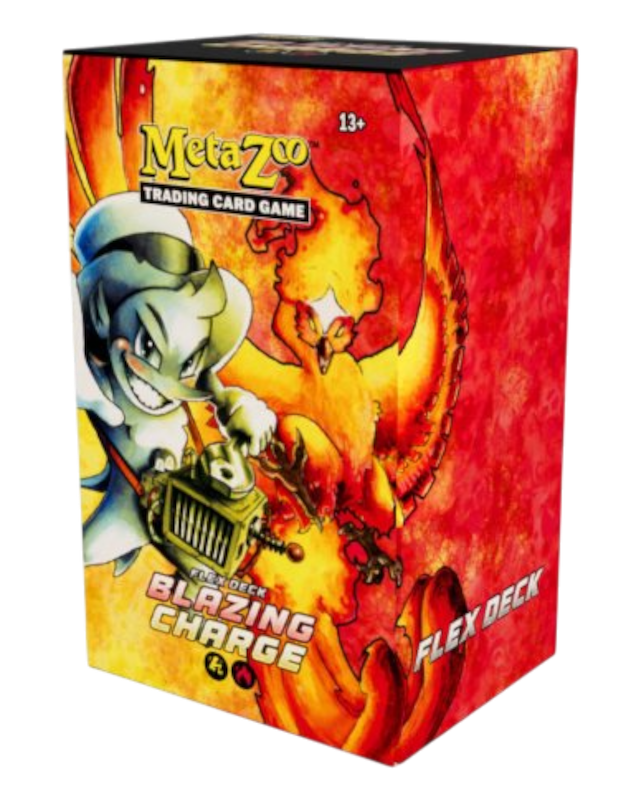 METAZOO TCG FLEX DECKS BLAZING CHARGE
