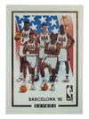 1991-92 SKYBOX NBA BASKETBALL BASE CARD SET WITH ALBUM