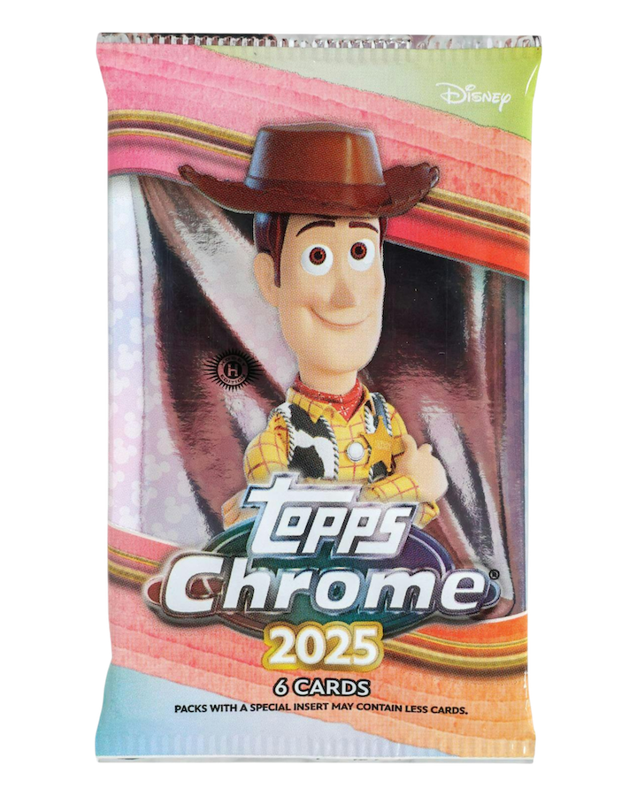 2025 TOPPS CHROME DISNEY HOBBY PACK