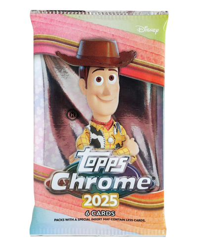 2025 TOPPS CHROME DISNEY HOBBY PACK