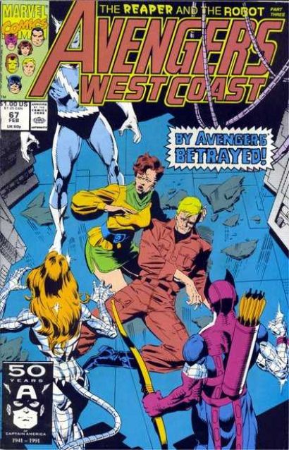 AVENGERS WEST COAST #67
