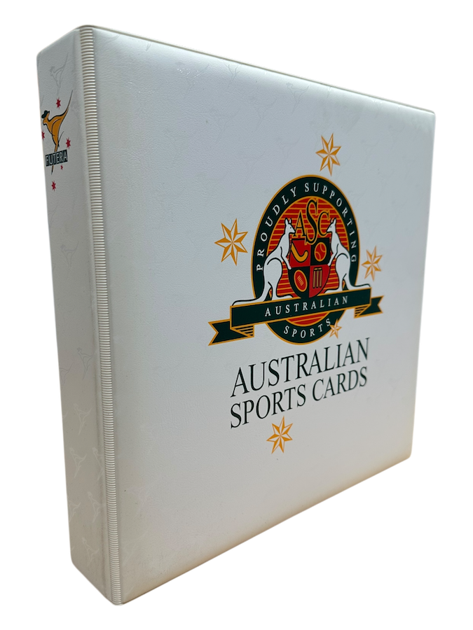 FUTERA AUSTRALIAN SPORTS CARDS ALBUM BINDER