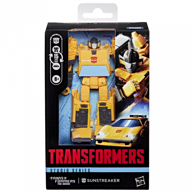 TRANSFORMERS STUDIO SERIES TRANSFORMERS THE MOVIE DELUXE CLASS SUNSTREAKER AF