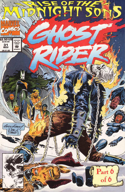 GHOST RIDER (1990) #31 - UNPOLYBAGGED EDITION