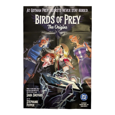 BIRDS OF PREY THE ORIGIN FOLDED PROMO POSTER