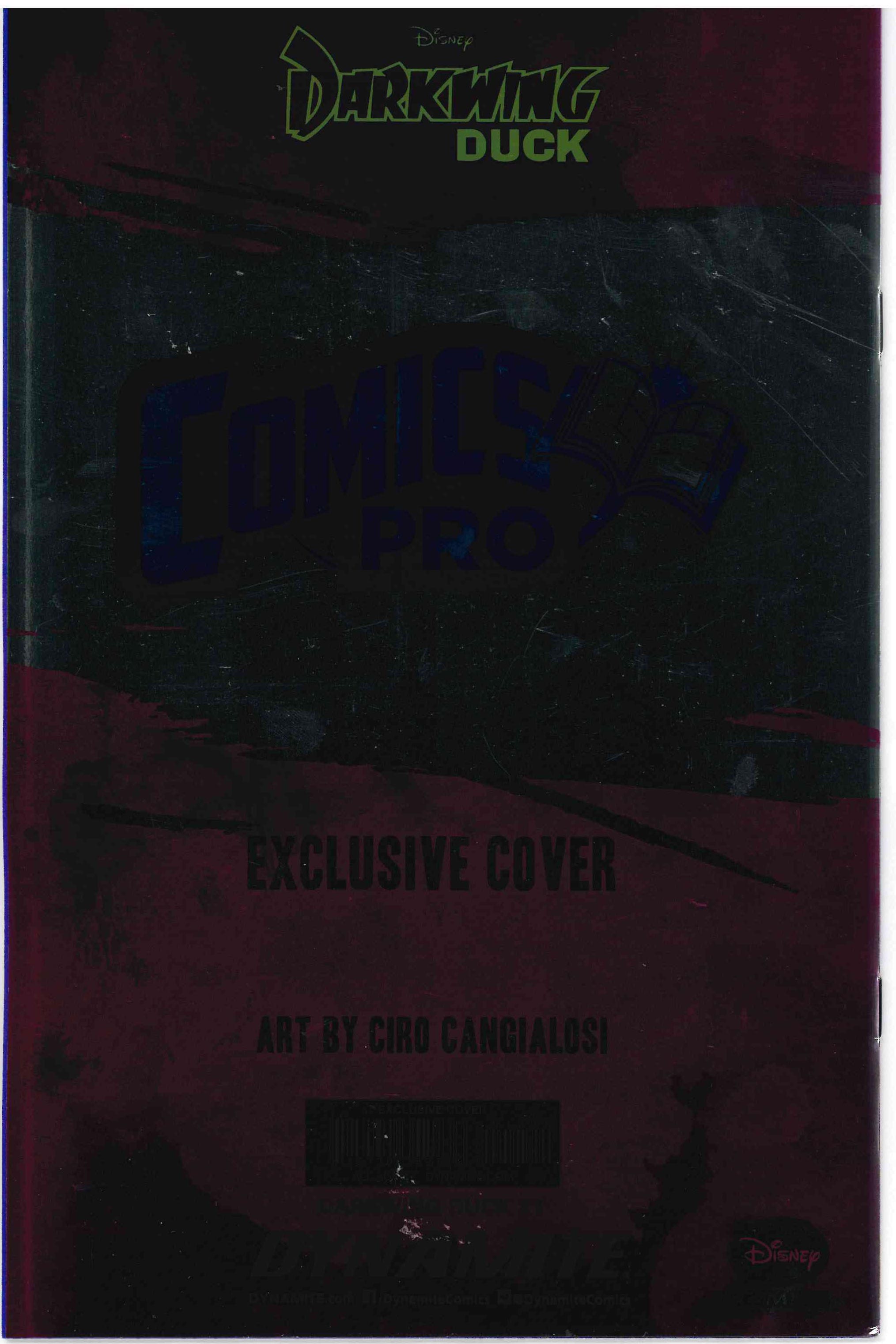 DARKWING DUCK (2025) #1 COMICSPRO EXCLUSIVE FOIL VARIANT