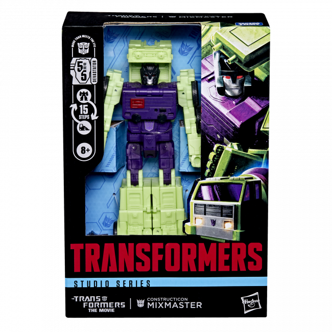 TRANSFORMERS STUDIO SERIES DELUXE CLASS THE TRANSFORMERS MOVIE CONSTRUCTICON MIXMASTER AF