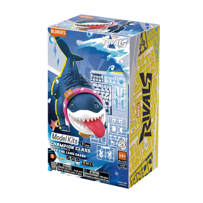 BLOKEES MARVEL RIVALS CHAMPION CLASS JEFF THE LAND SHARK MODEL