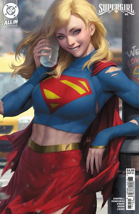 SUPERGIRL (2025) #5 CVR B STANLEY ARTGERM LAU CARD STOCK VAR