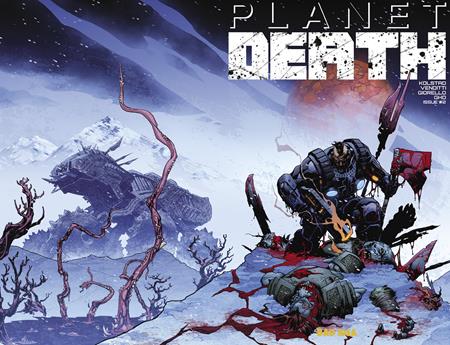 PLANET DEATH (2025) #2 CVR B RYAN SOOK WRAPAROUND