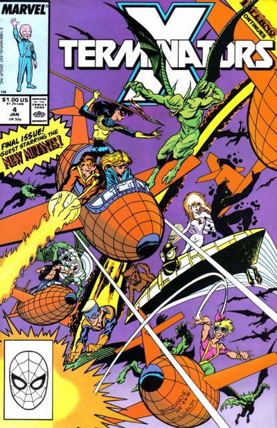 X-TERMINATORS (1988) #4