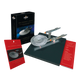 STAR TREK STRANGE NEW WORLDS USS ENTERPRISE NCC-1701 DIECAST SHIP AND BOOK