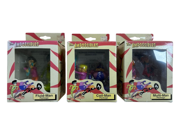 1998 HANNA BARBERA THE IMPOSSIBLES - SET OF 3