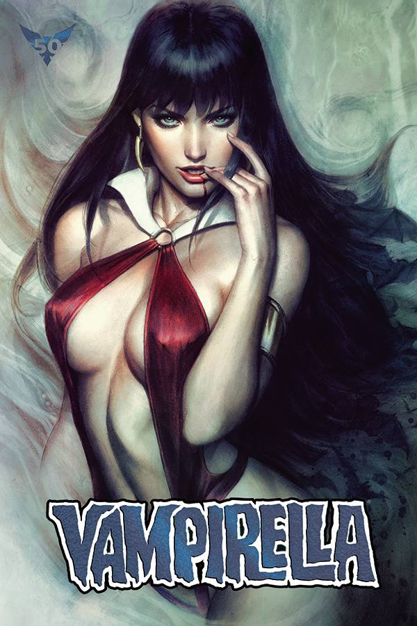 VAMPIRELLA VOL 8 (2019) #6 ARTGERM ULTRA LTD BLUE FOIL VAR