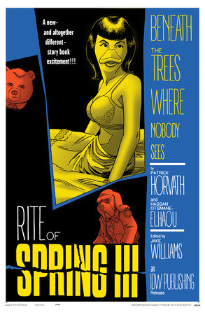 BENEATH THE TREES WHERE NOBODY SEES RITE OF SPRING (2025) #3 CVR B FLEECS MOVIE HOMAGE