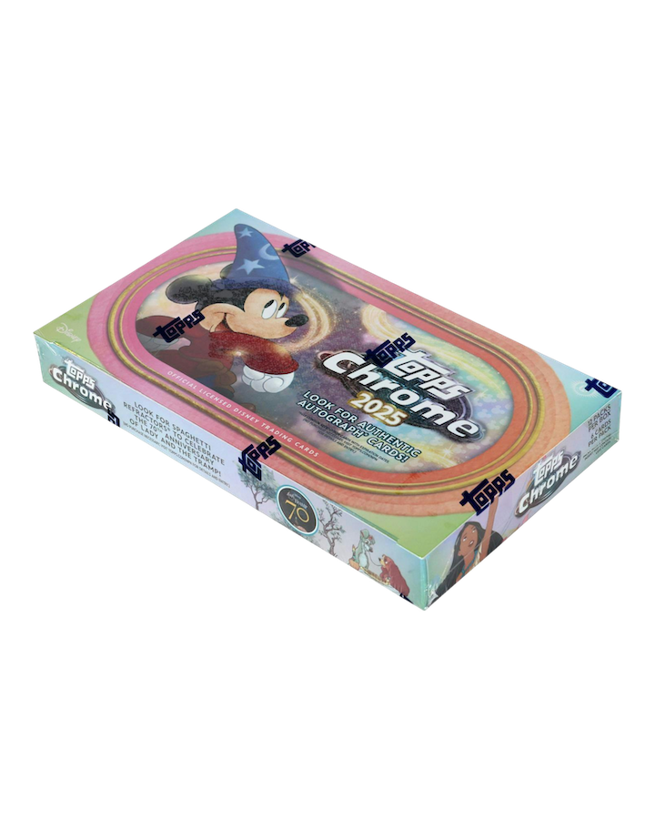 2025 TOPPS CHROME DISNEY HOBBY BOX