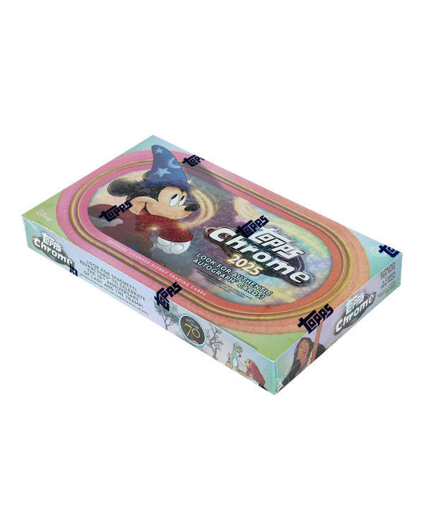 2025 TOPPS CHROME DISNEY HOBBY BOX