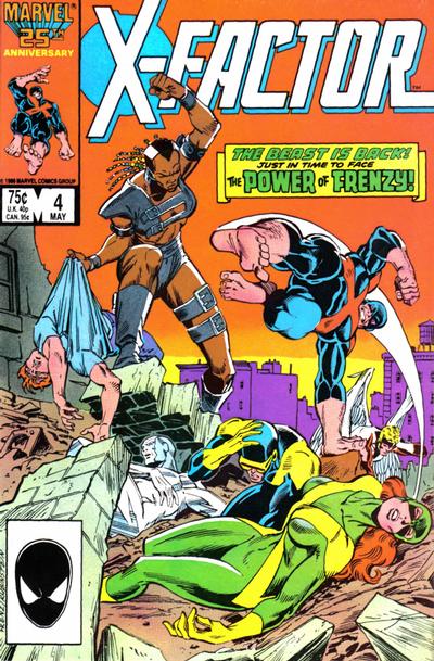 X-FACTOR (1986) #4