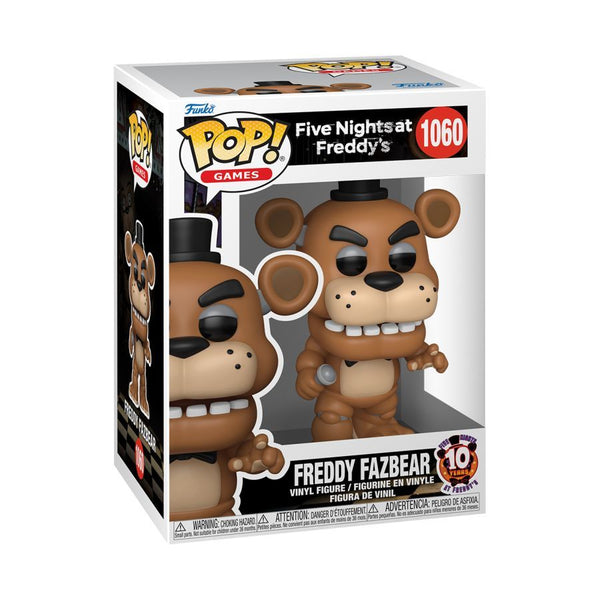 POP GAMES FIVE NIGHTS AT FREDDYS FREDDY VINYL FIG