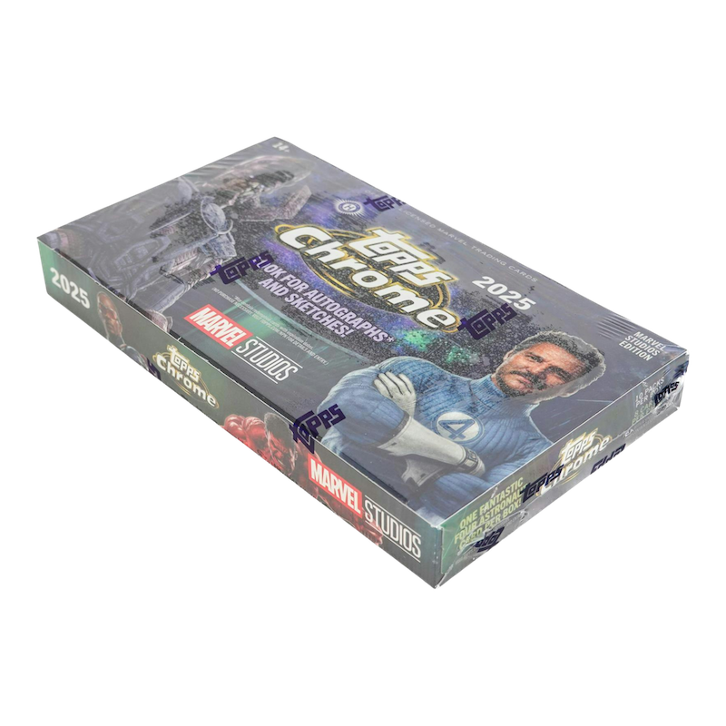 2024-25 TOPPS CHROME MARVEL STUDIOS HOBBY BOX