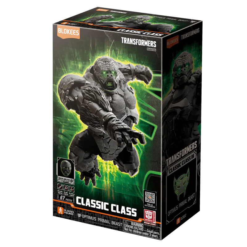 BLOKEES TRANSFORMERS CLASSIC CLASS OPTIMUS PRIMAL BEAST MODEL