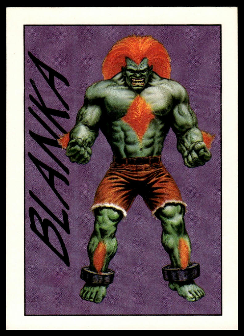 1993 TOPPS STREET FIGHTER II #46 BLANKA