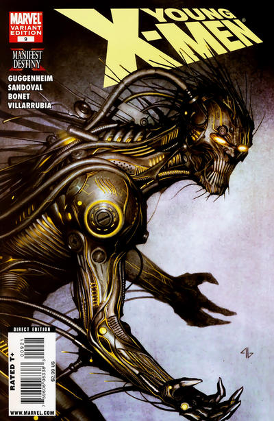 YOUNG X-MEN (2008) #9 10 COPY INCV GRANOV VILLAIN VAR MD