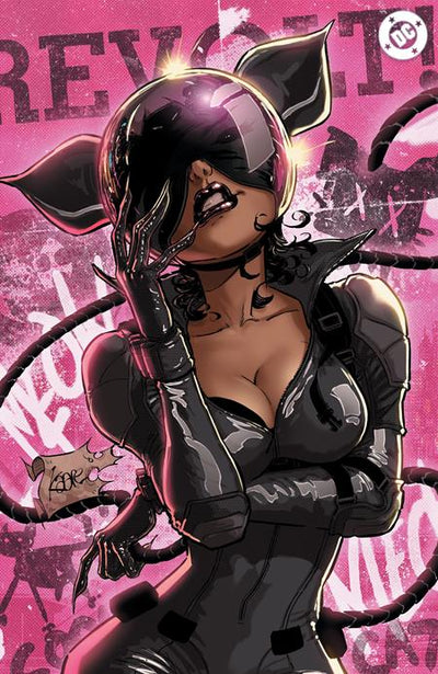 ABSOLUTE CATWOMAN (2026) #1 SECOND PRINTING CVR C KAARE ANDREWS FOIL CARD STOCK VAR