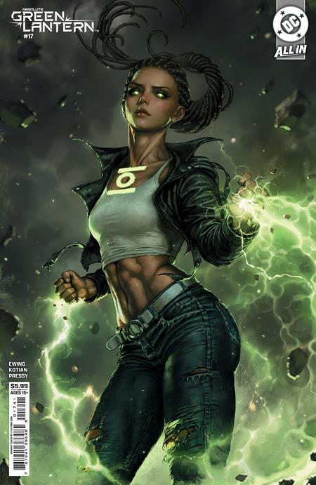 ABSOLUTE GREEN LANTERN (2025) #17 CVR D KYUYONG EOM CARD STOCK VAR