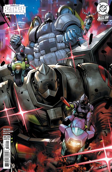 ABSOLUTE BATMAN (2024) #22 CVR D DERRICK CHEW CARD STOCK VAR