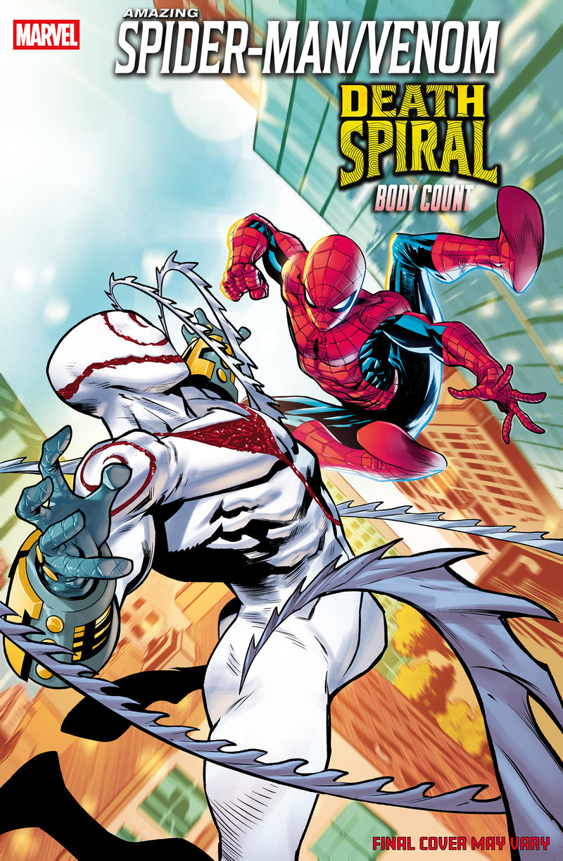 AMAZING SPIDER-MAN VENOM DEATH SPIRAL BODY COUNT (2026) #1 (ONE SHOT) 25 COPY INCV FRANCESCO MANNA VAR [DS]