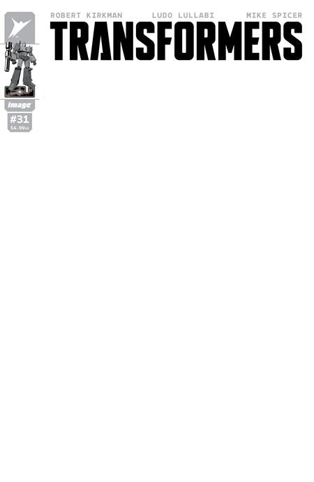 TRANSFORMERS (2023) #31 CVR G BLANK SKETCH VAR