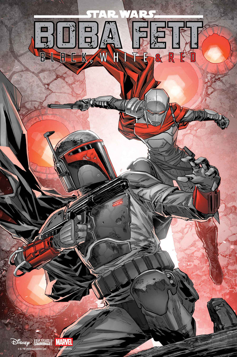 STAR WARS BOBA FETT BLACK WHITE & RED (2025) #4