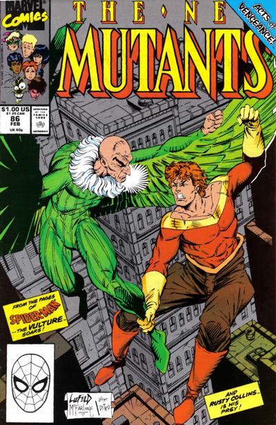 NEW MUTANTS (1983) #86 - FIRST APPEARANCE CABLE (CAMEO)