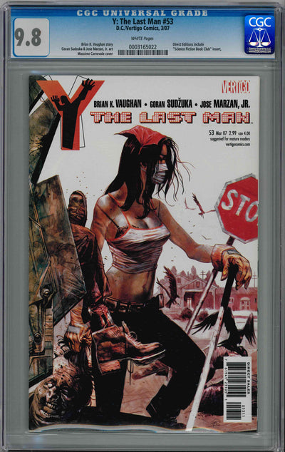 CGC Y: THE LAST MAN (2002) #53 (9.8)