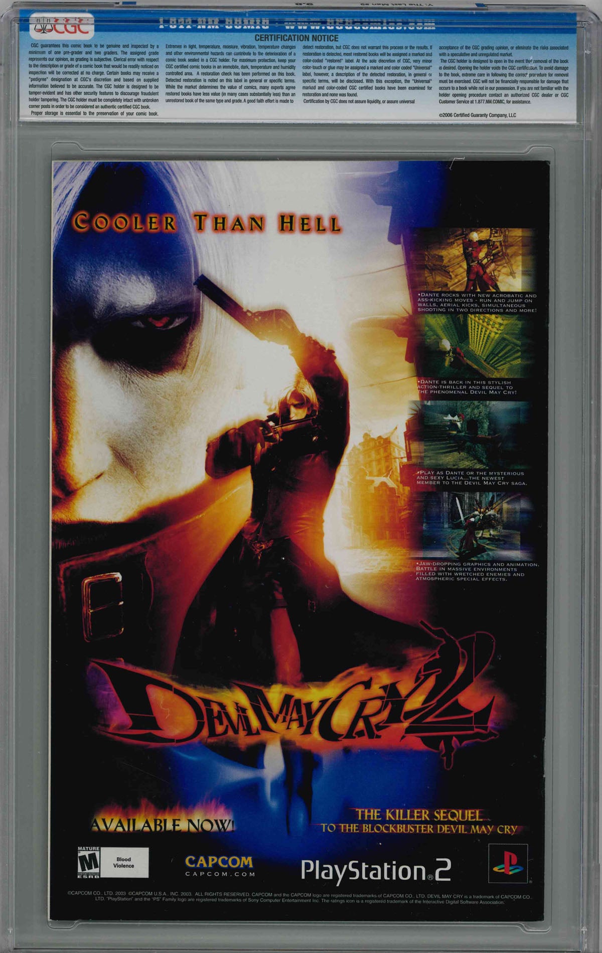 CGC Y: THE LAST MAN (2002) #9 (9.8)